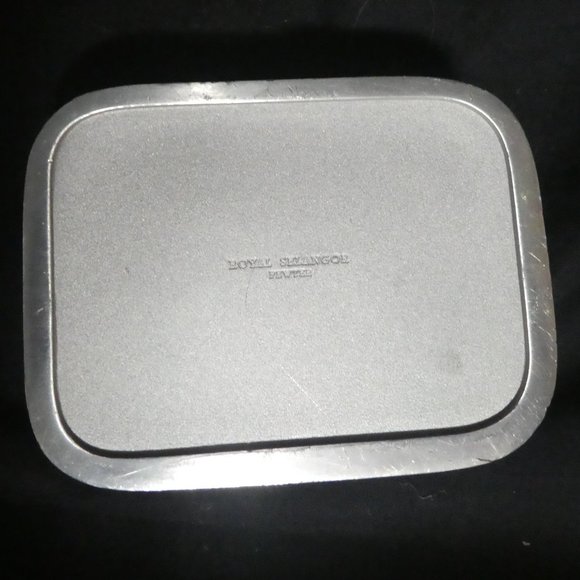 ROYAL SELANGOR | Floral Storage Chest | Pewter | Vintage - Picture 13 of 13